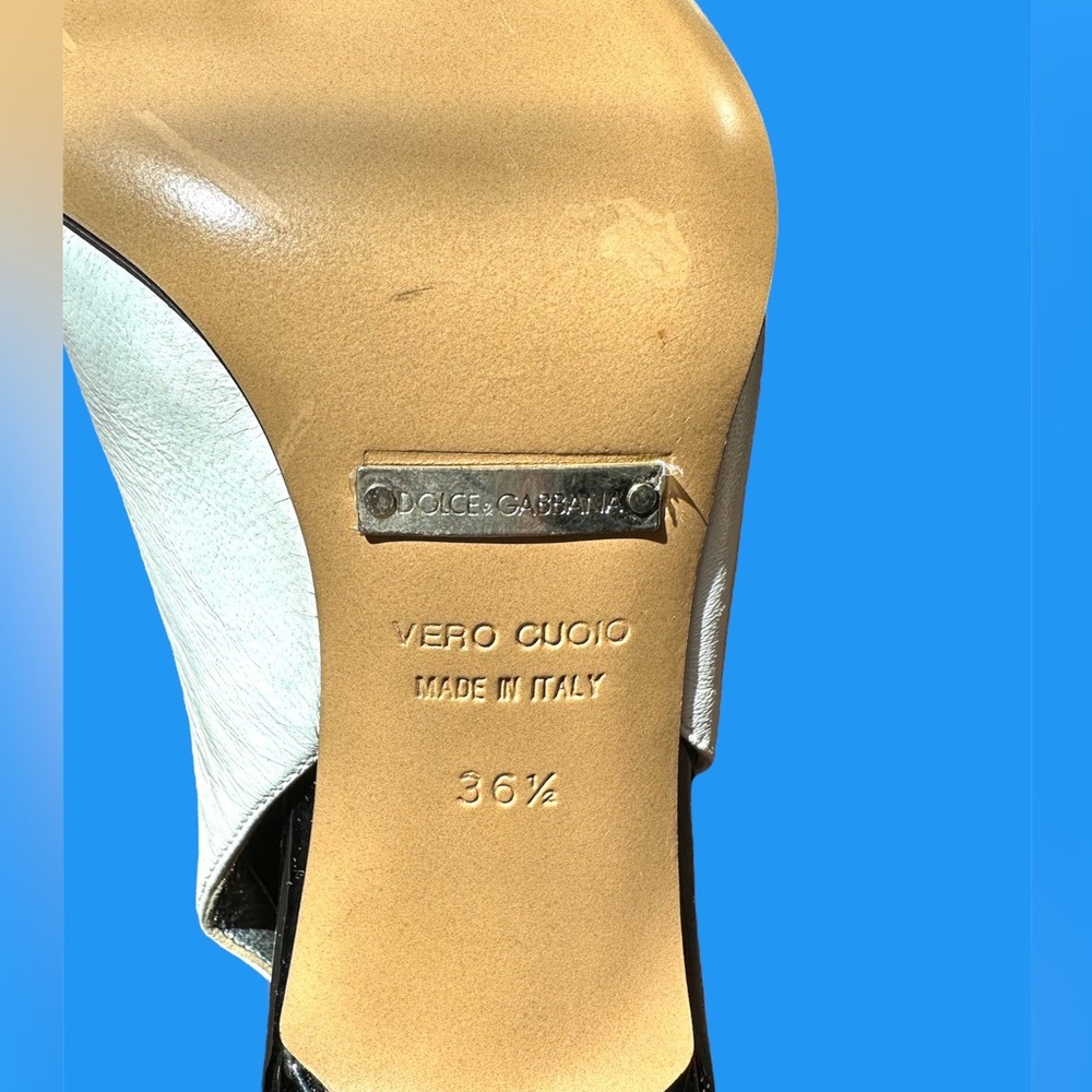 Dolce & Gabbana Vintage Heels Leather - Picture 3 of 3